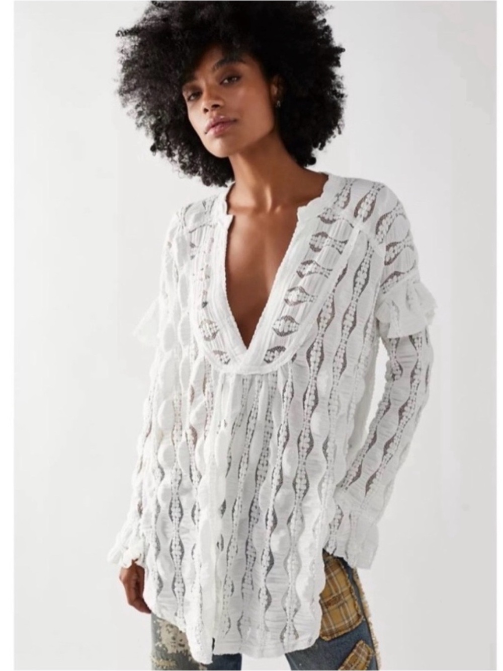 Free People Candy Shack Tunic Top ✨